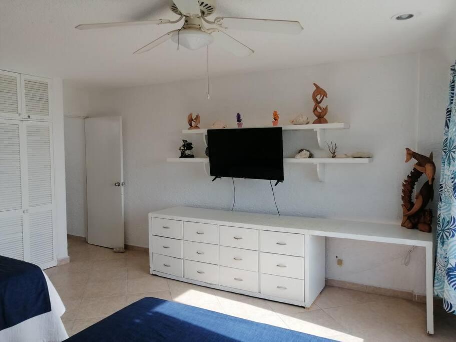 Confortable Depa En Condominio Frente Al Mar! 칸쿤 외부 사진