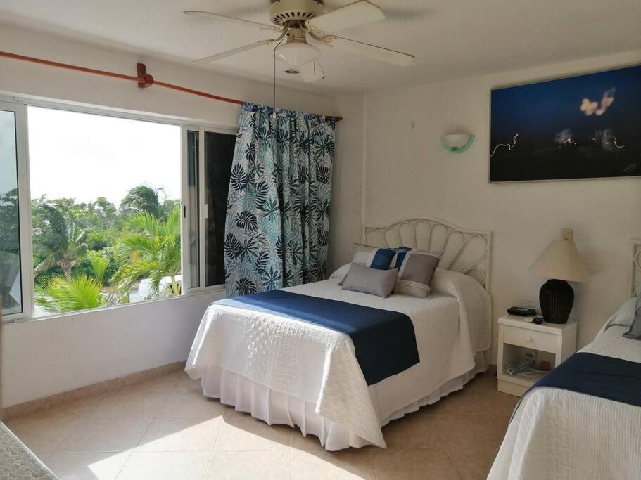 Confortable Depa En Condominio Frente Al Mar! 칸쿤 외부 사진